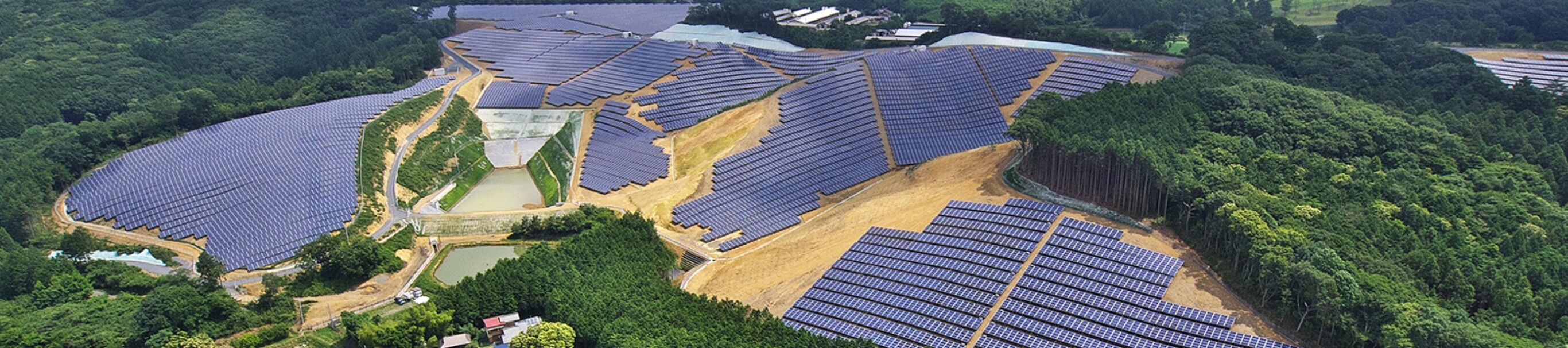 太陽光発電施設の開発