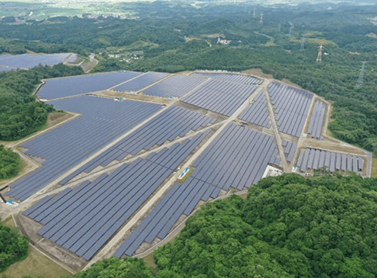 松島どんぐり太陽光発電所（発電出力 50MW）