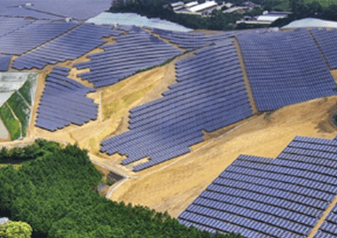 太陽光発電施設の開発