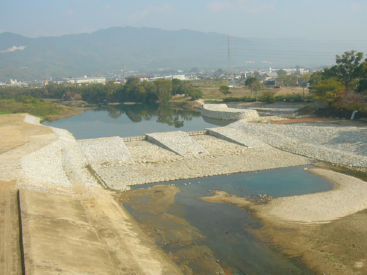 石井樋分流堰